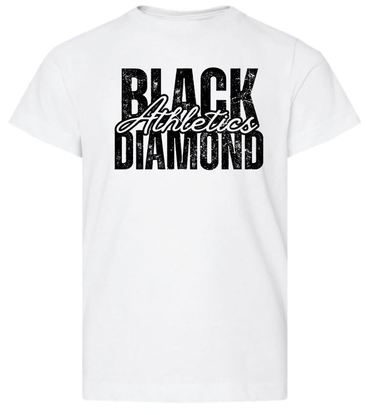 Black Diamond Athletics Youth Distressed Tee