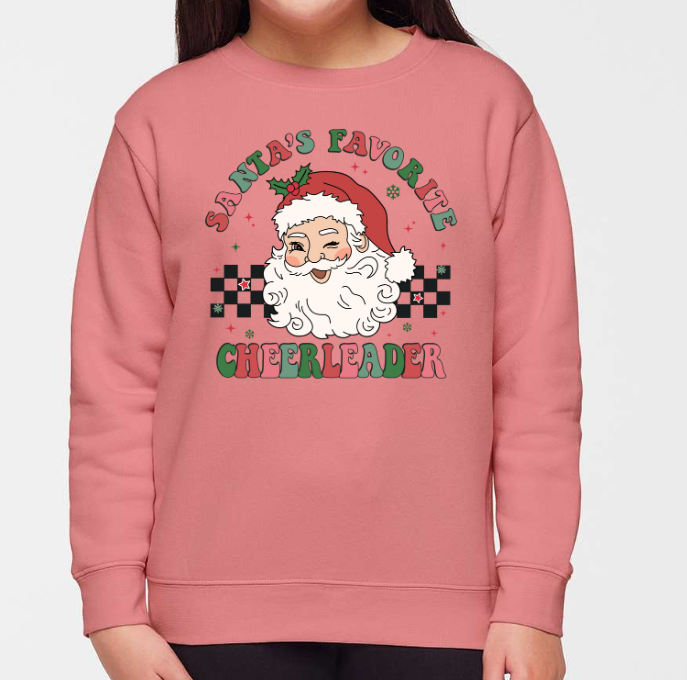 LAT Santa's Fav Cheerleader Youth Crew
