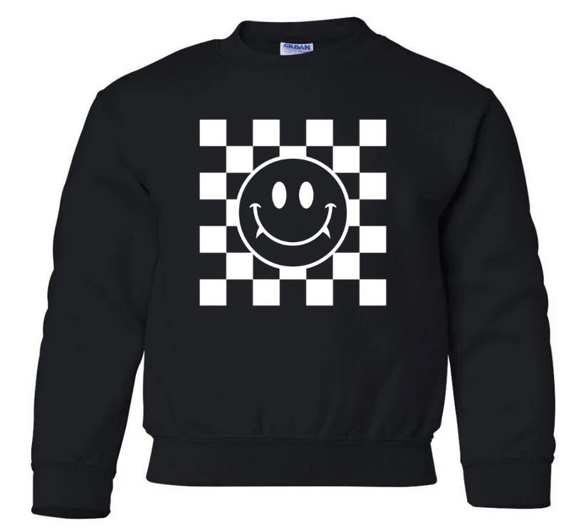 Youth Dracula Smiley Crew Neck