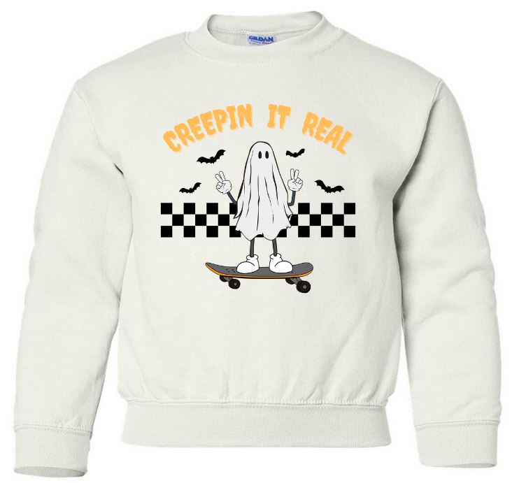Youth Creepin' It Real Crew Neck