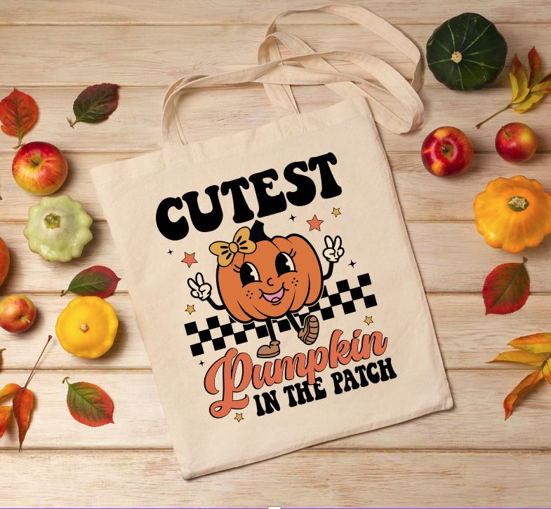 Cutest Pumpkin in the Patch Tote