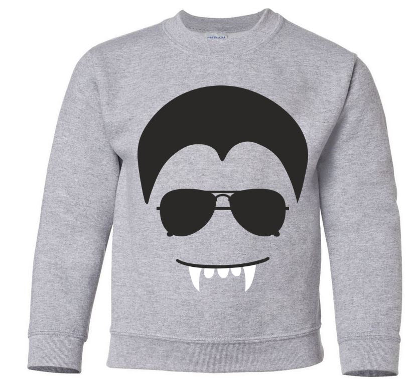 Youth Dracula Face Crew Neck