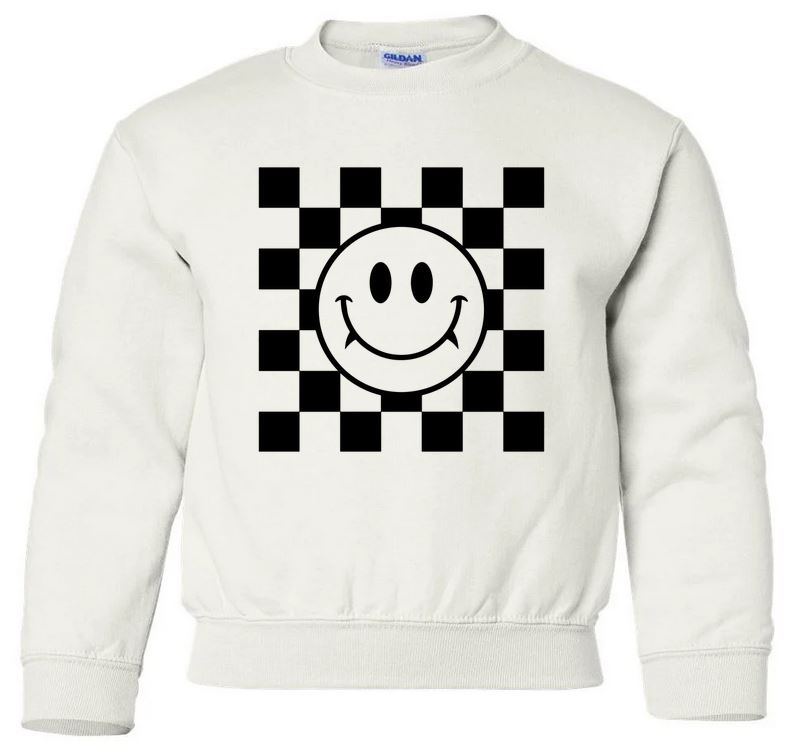 Youth Dracula Smiley Crew Neck