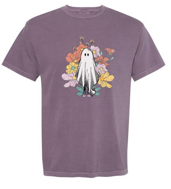 Floral Ghost Tee