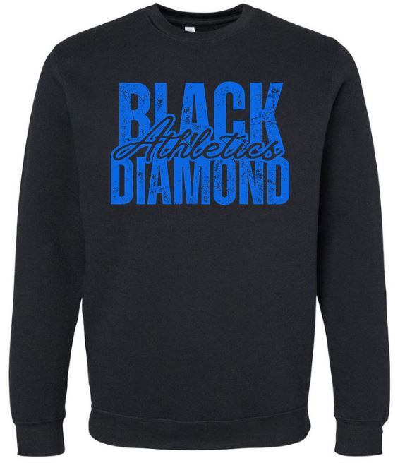 BDA Distressed Elevated Crew Sweatshirt