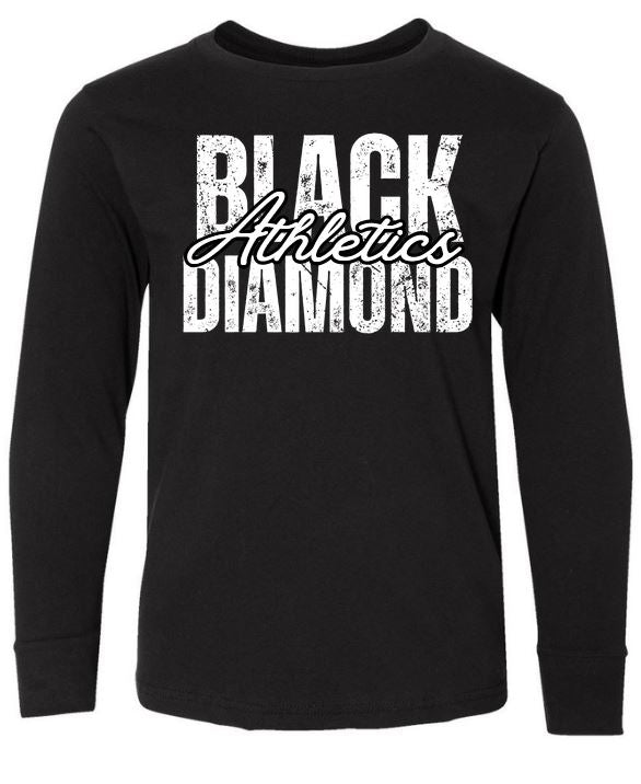 BDA Distressed Long Sleeve Jersey Tee-Youth