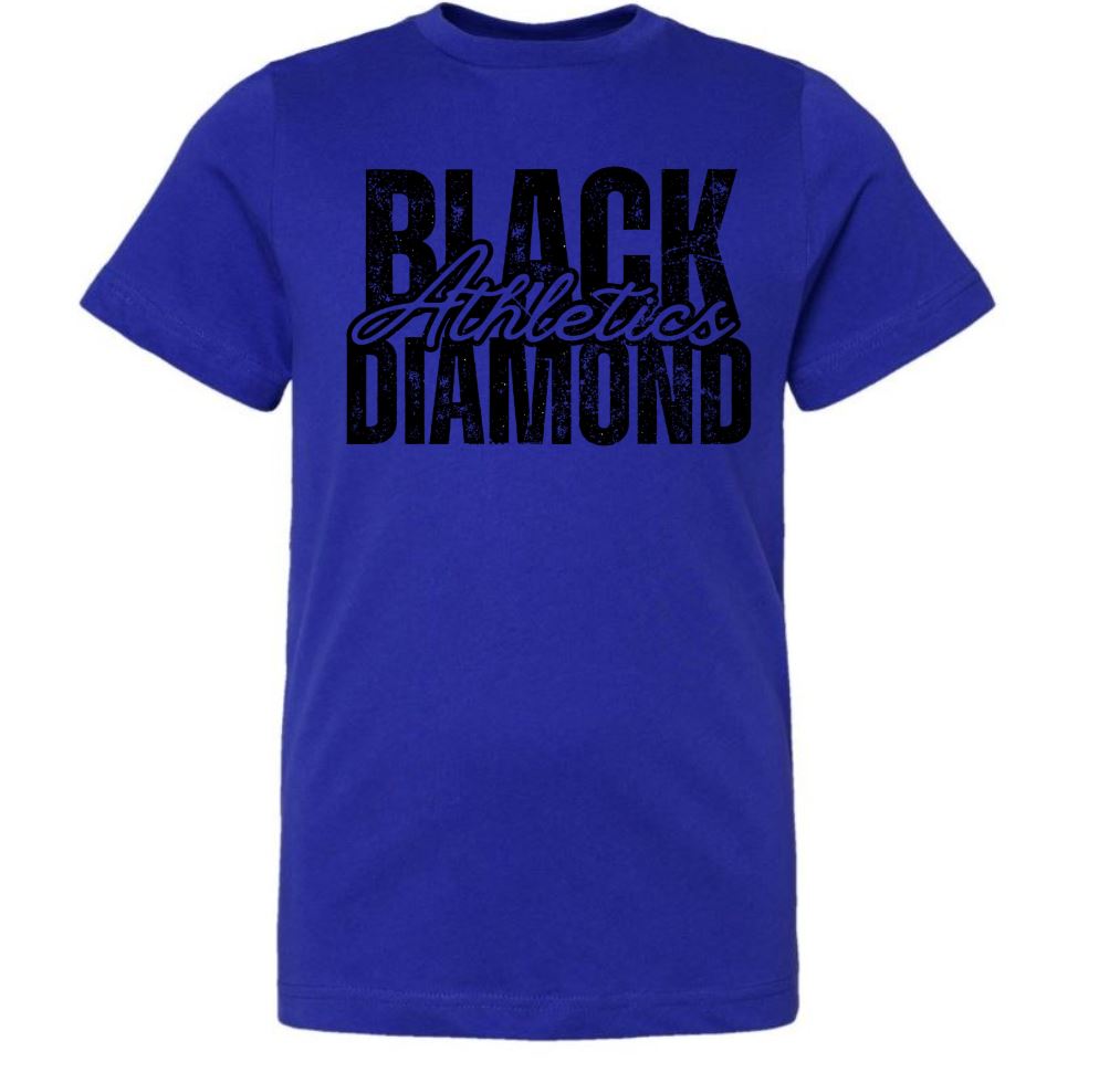Black Diamond Athletics Distressed Unisex Tee