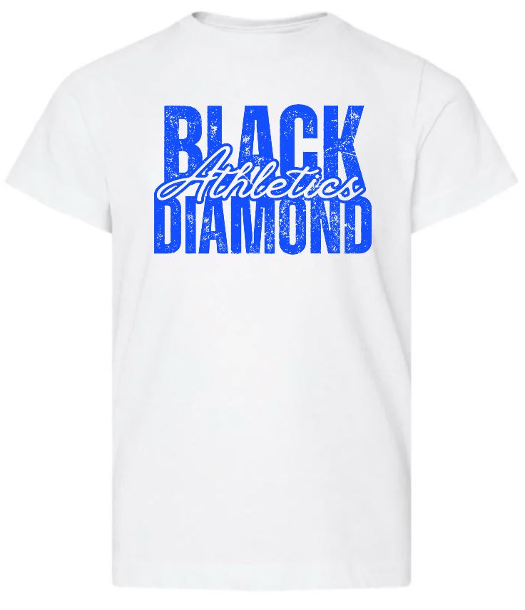 Black Diamond Athletics Distressed Unisex Tee