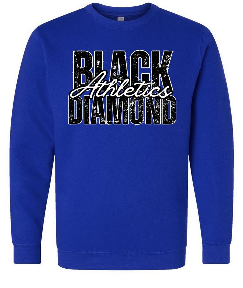 BDA Distressed Elevated Crew Sweatshirt