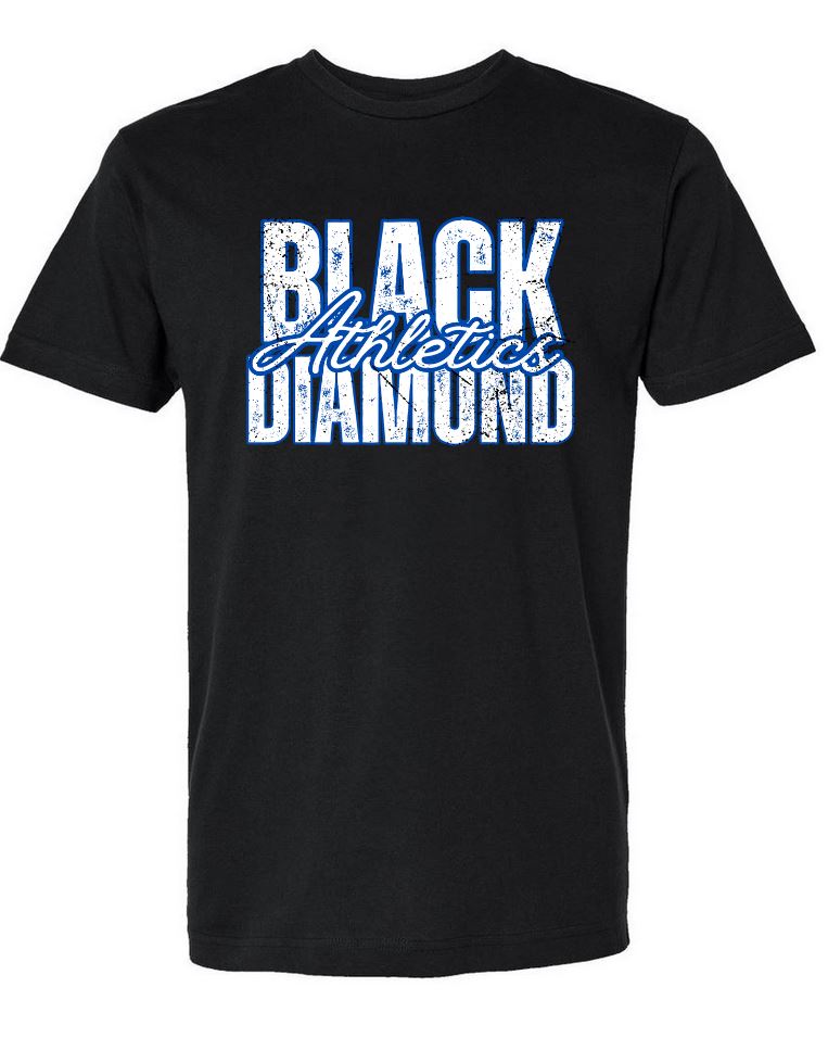 Black Diamond Athletics Distressed Unisex Tee