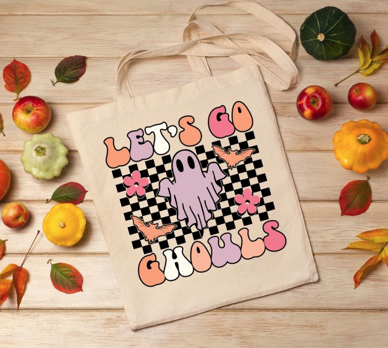Lets Go Ghouls Tote