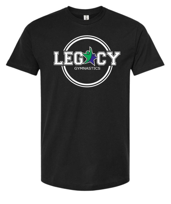 Legacy Gymnastics Circle Logo Tee