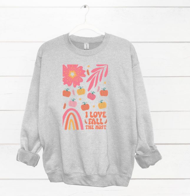 I Love Fall The Most Crew