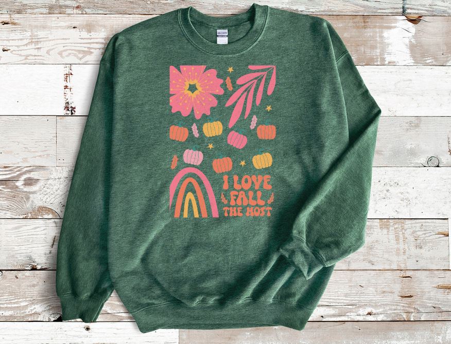 I Love Fall The Most Crew