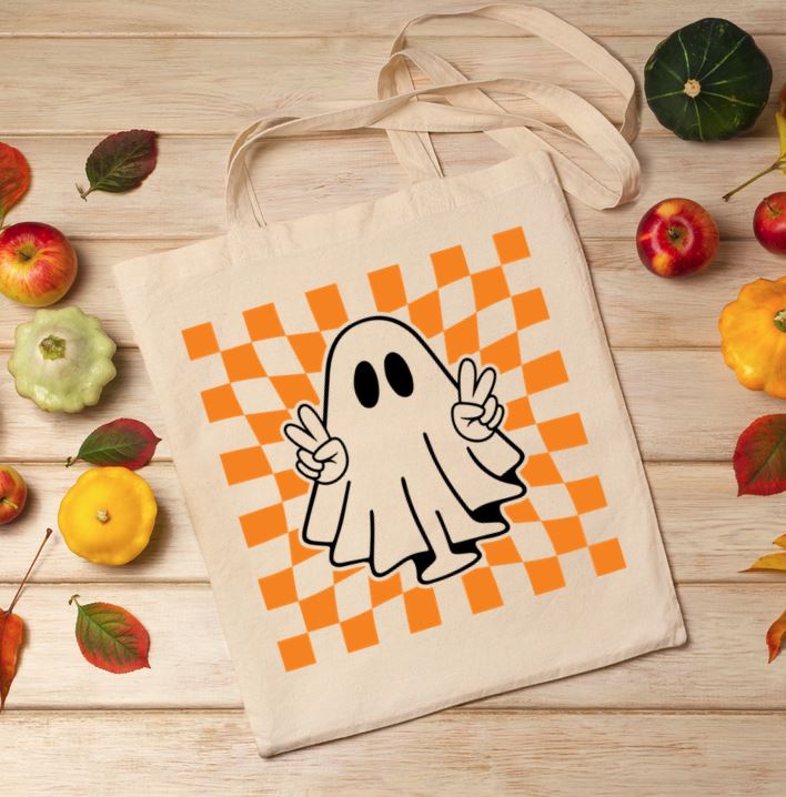 Peace Ghost Tote