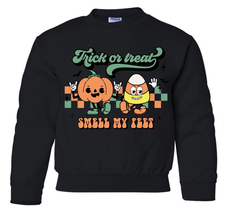 Youth Smell My Feet Crew Neck
