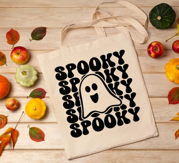Spooky Ghost Tote