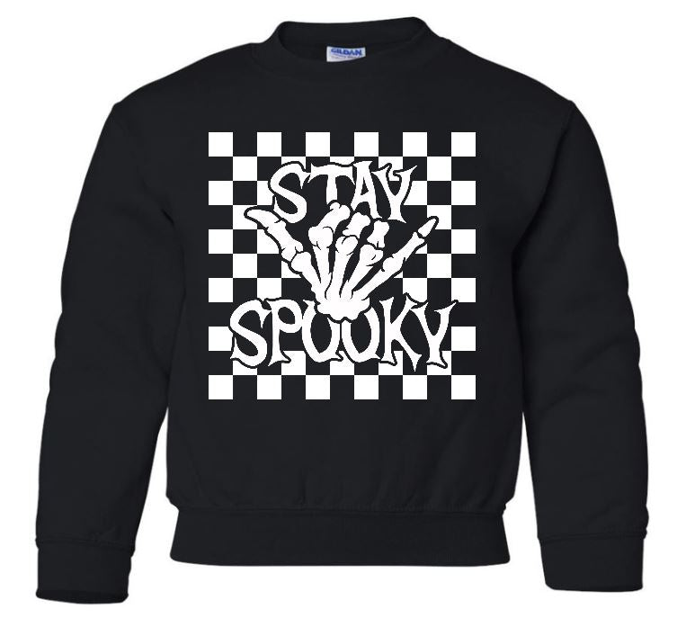 Youth Stay Spooky Shaka Crew Neck
