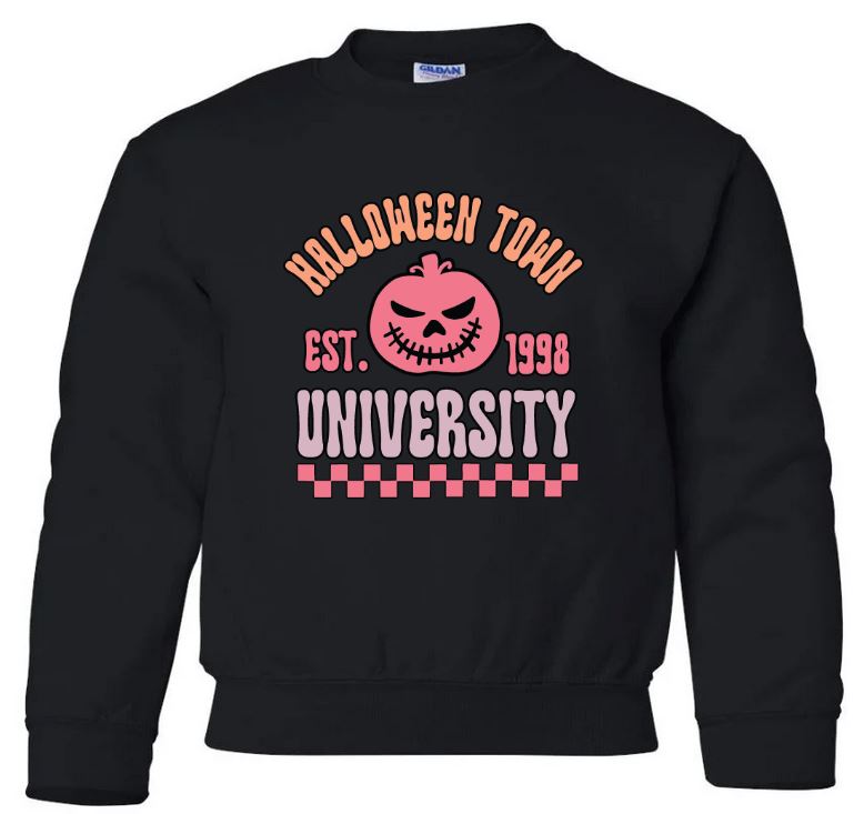 Youth Halloween Town Crew Neck