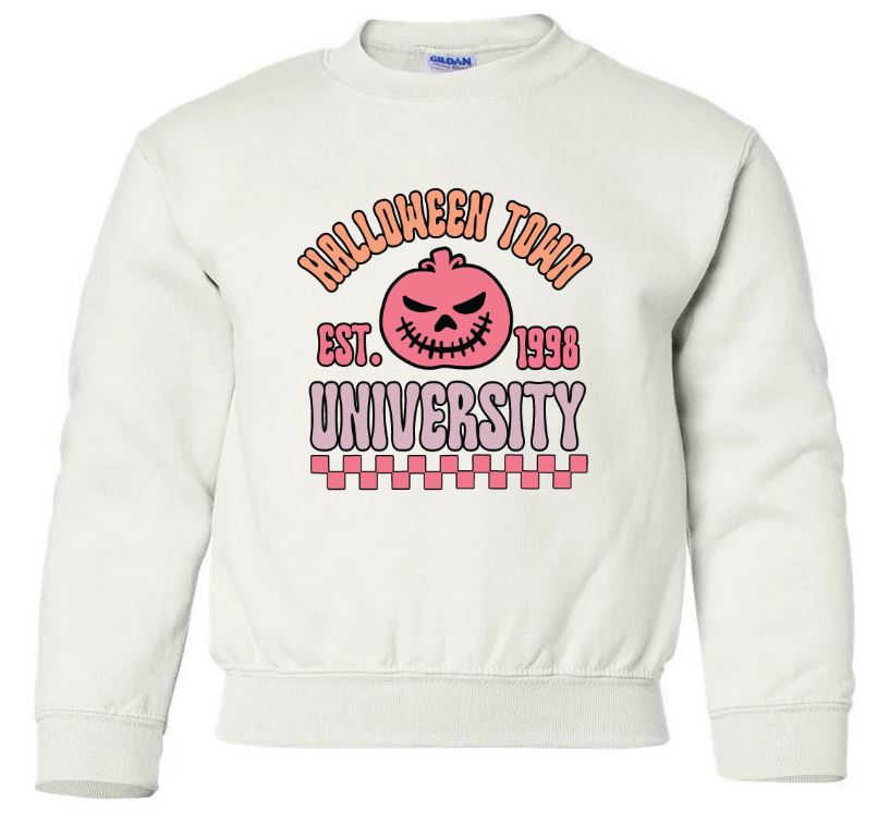 Youth Halloween Town Crew Neck
