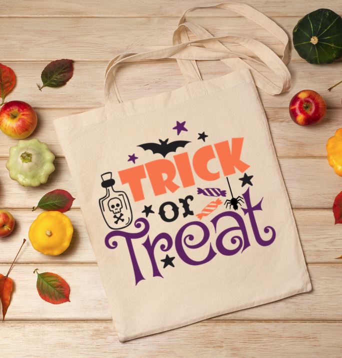 Trick or Treat Candy Tote