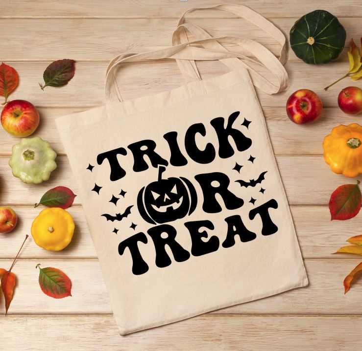 Trick or Treat Pumpkin Tote