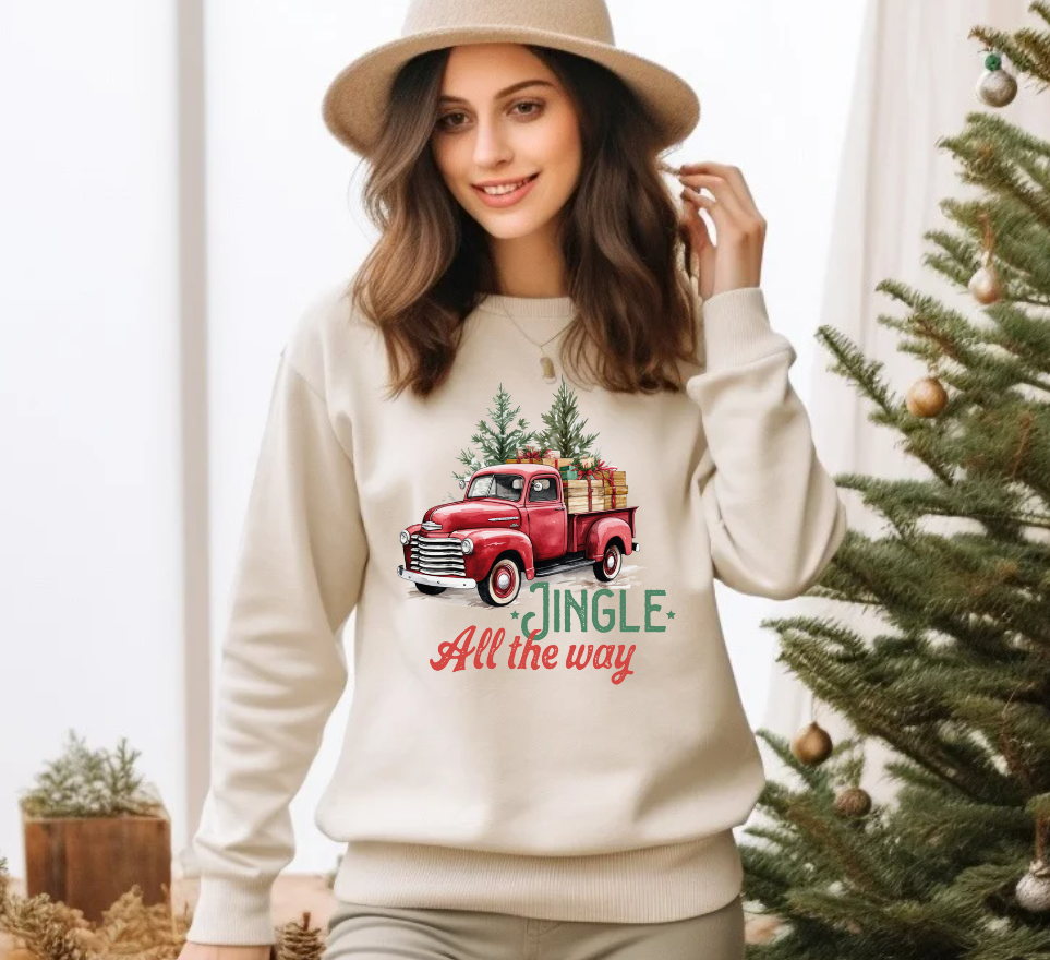 Jingle All The Way Christmas Truck Crew