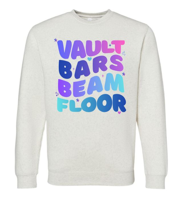 Vault on Front Crew Neck Sweatshirt