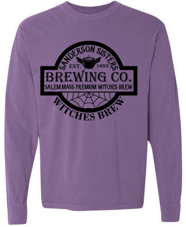 Sanderson Sisters Witches Brew Long Sleeve Tee