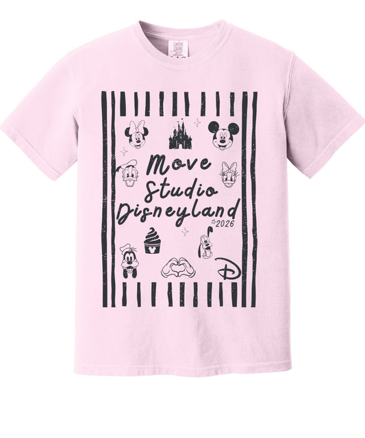 Youth Vintage Move Studio Disneyland Tee