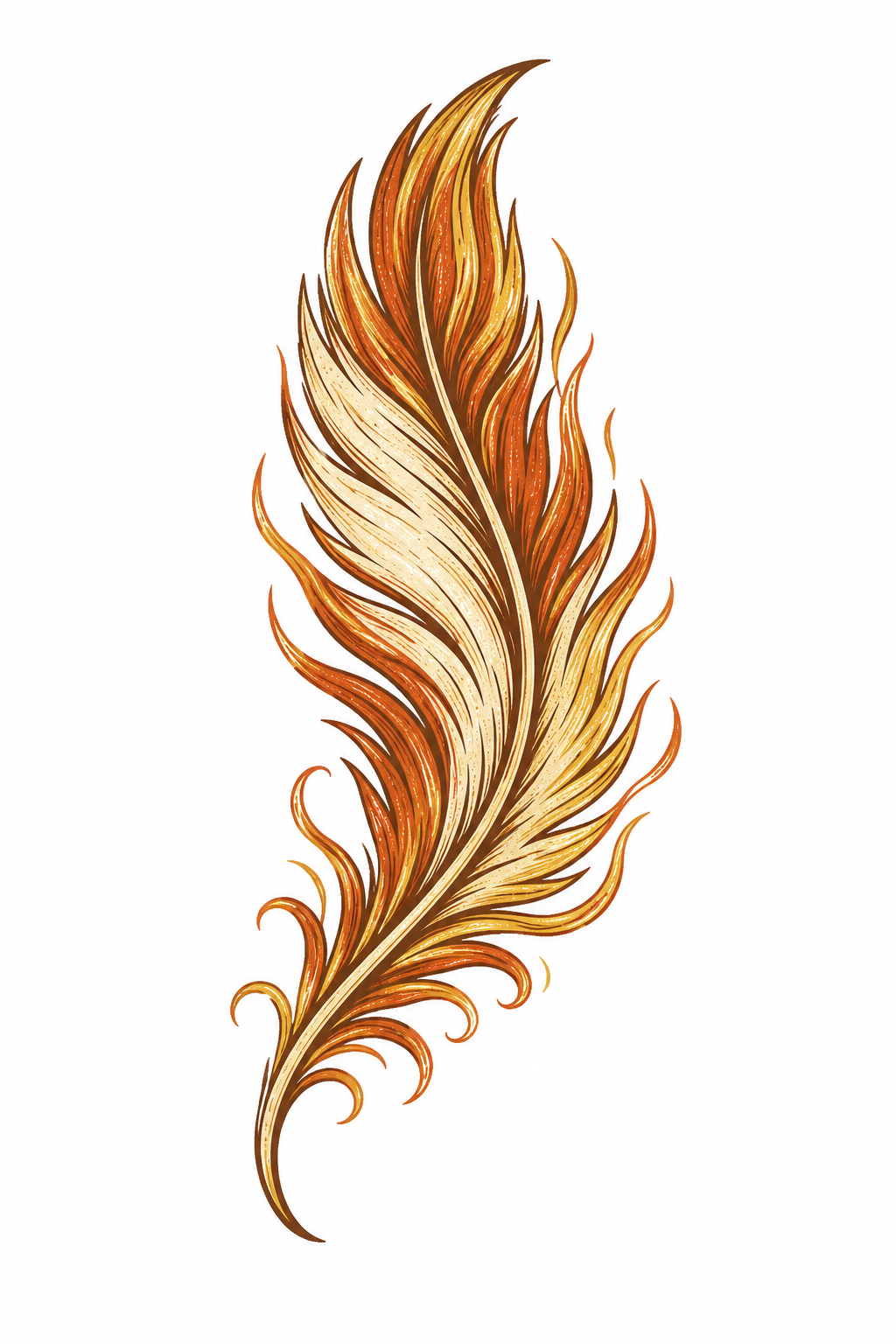 The Light Phoenix Graphic Hoodie | Radiant Threads