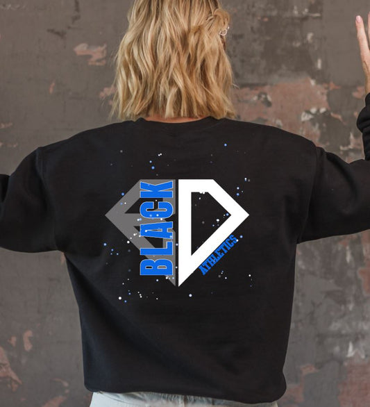 BDA Splatter Crew Neck Sweatshirt