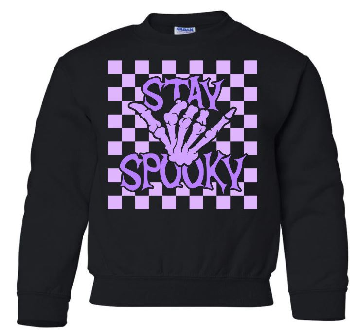Youth Stay Spooky Shaka Crew Neck