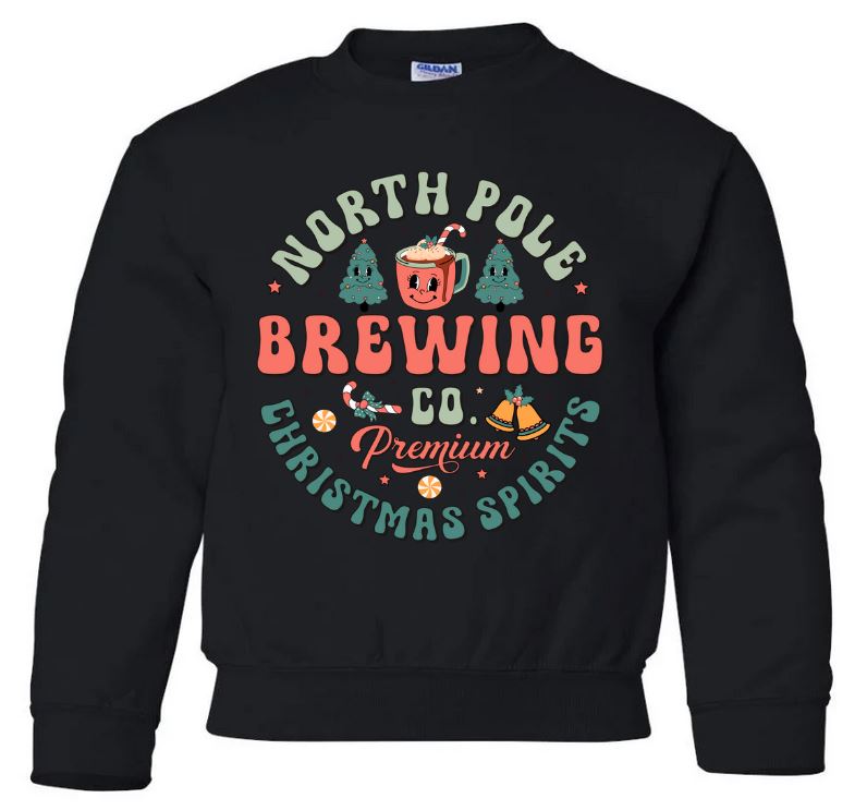 Youth North Pole Brewing Co. Crew Neck