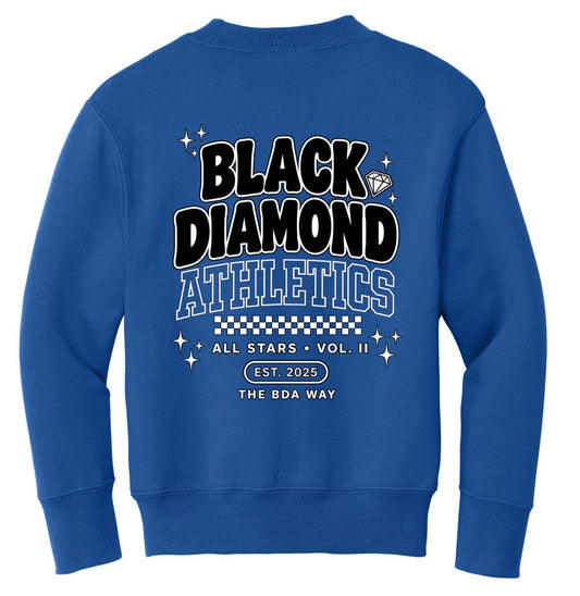 BDA Bubble Font Crew in Royal