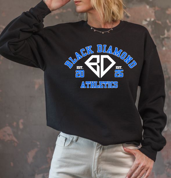 Black Diamond Collegiate Crew Neck Sweatshirt