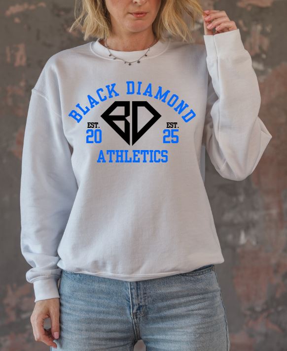 Black Diamond Collegiate Crew Neck Sweatshirt