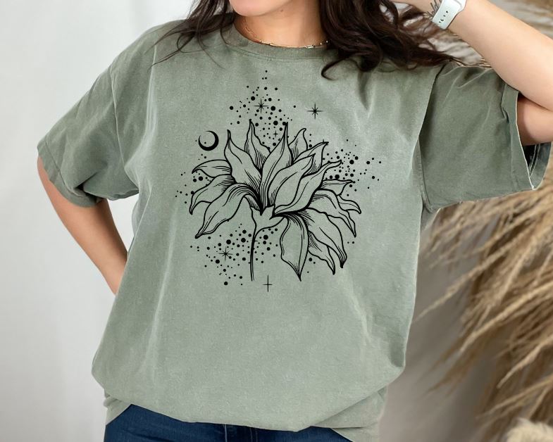 Cosmic Flower Tee