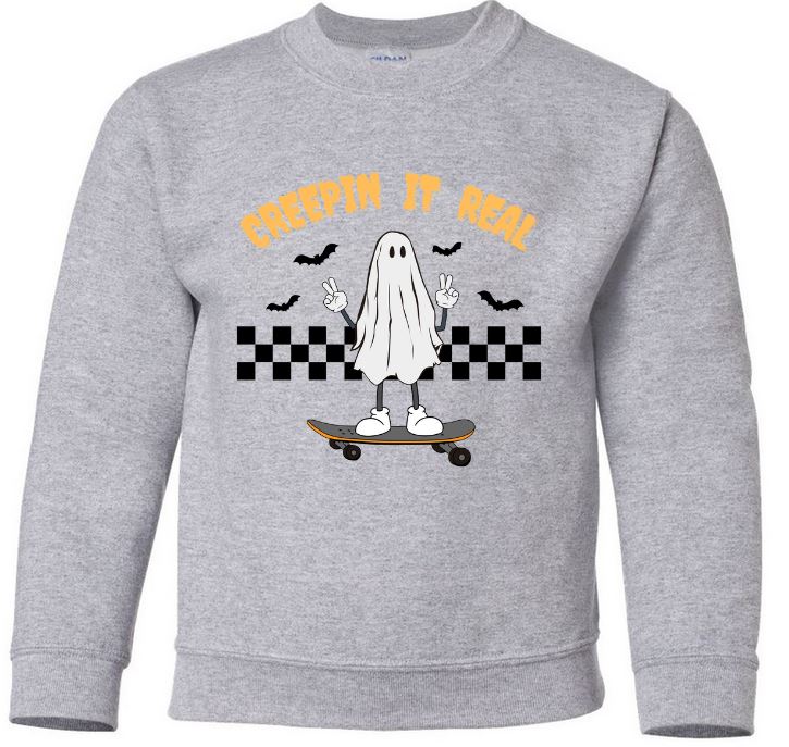 Youth Creepin' It Real Crew Neck