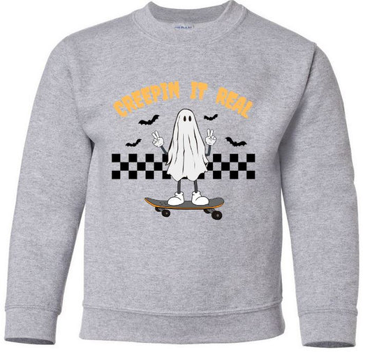 Youth Creepin' It Real Crew Neck