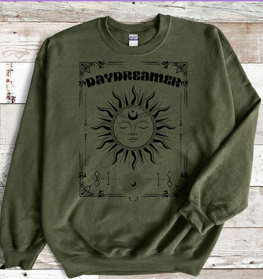 Daydreamer Graphic Crewneck Sweatshirt