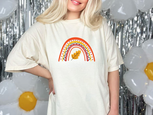 Fall Rainbow Tee