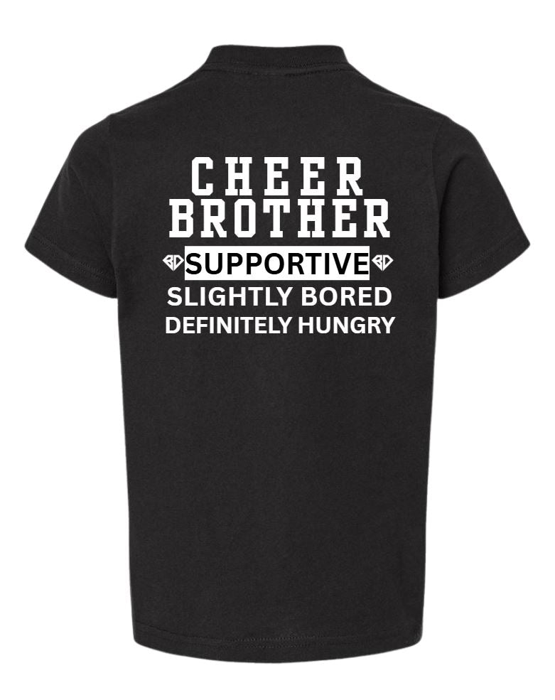 Cheer Brother Slightly Bored Youth Tee