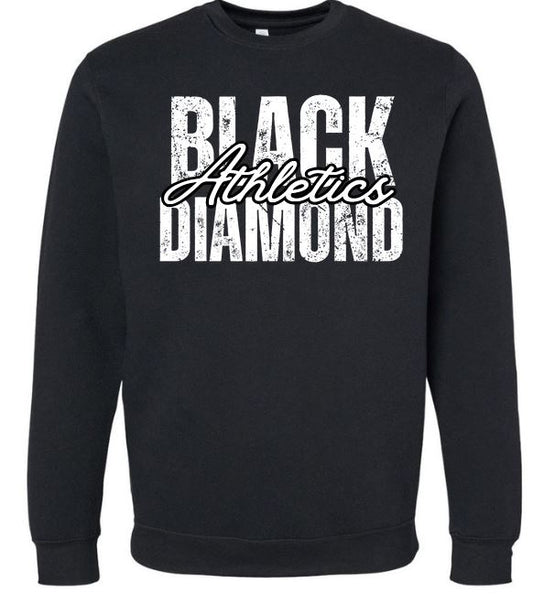 BDA Distressed Elevated Youth Crew Sweatshirt