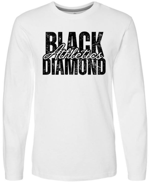 BDA Distressed Long Sleeve Jersey Tee-Mens