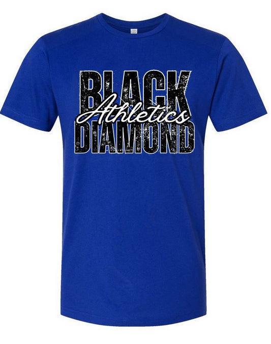 Black Diamond Athletics Distressed Unisex Tee