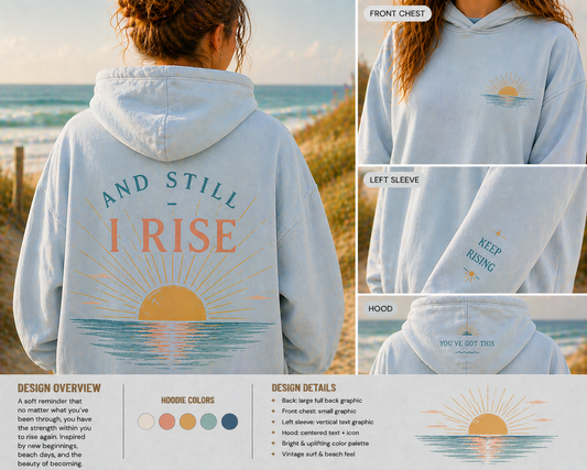 And Still I Rise Graphic Hoodie