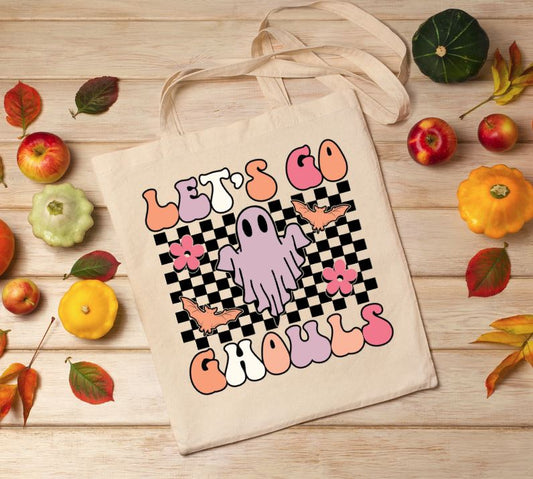 Lets Go Ghouls Tote