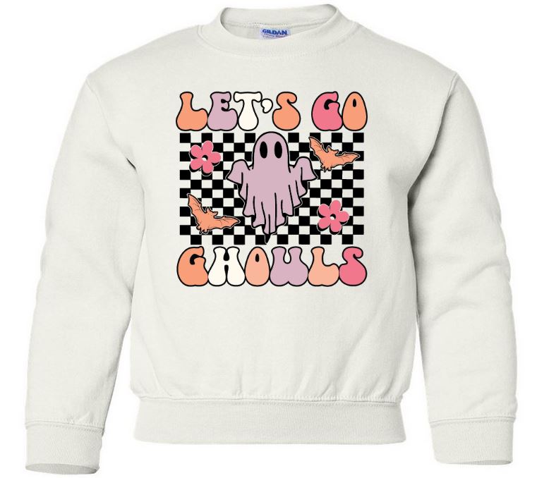 Youth Lets Go Ghouls Crew Neck