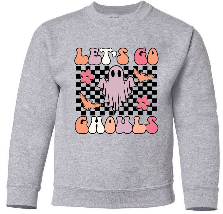 Youth Lets Go Ghouls Crew Neck